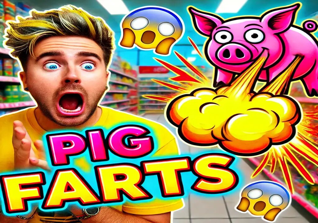 Farting Like a Pig 🐷💨 – Hilarious Wet Fart Prank Reactions!