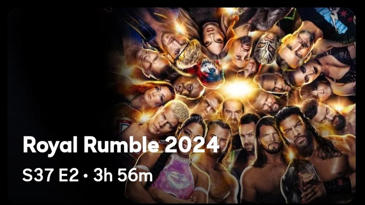 WWE Royal Rumble 2024