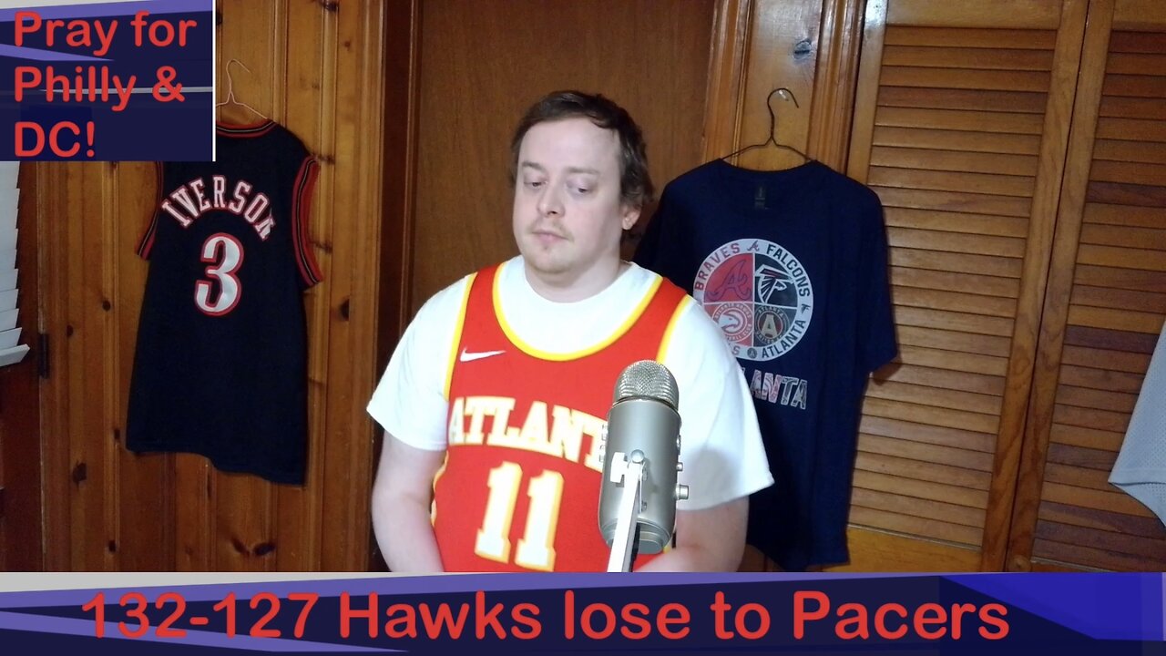 Hawks vs Pacers postgame + Luka Dončić / Anthony Davis trade commentary reactions