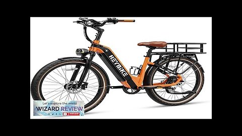 Heybike Cityrun Electric Bike 1000W Motor Peak City Cruiser Ebike 48V 15Ah(720Wh) Review