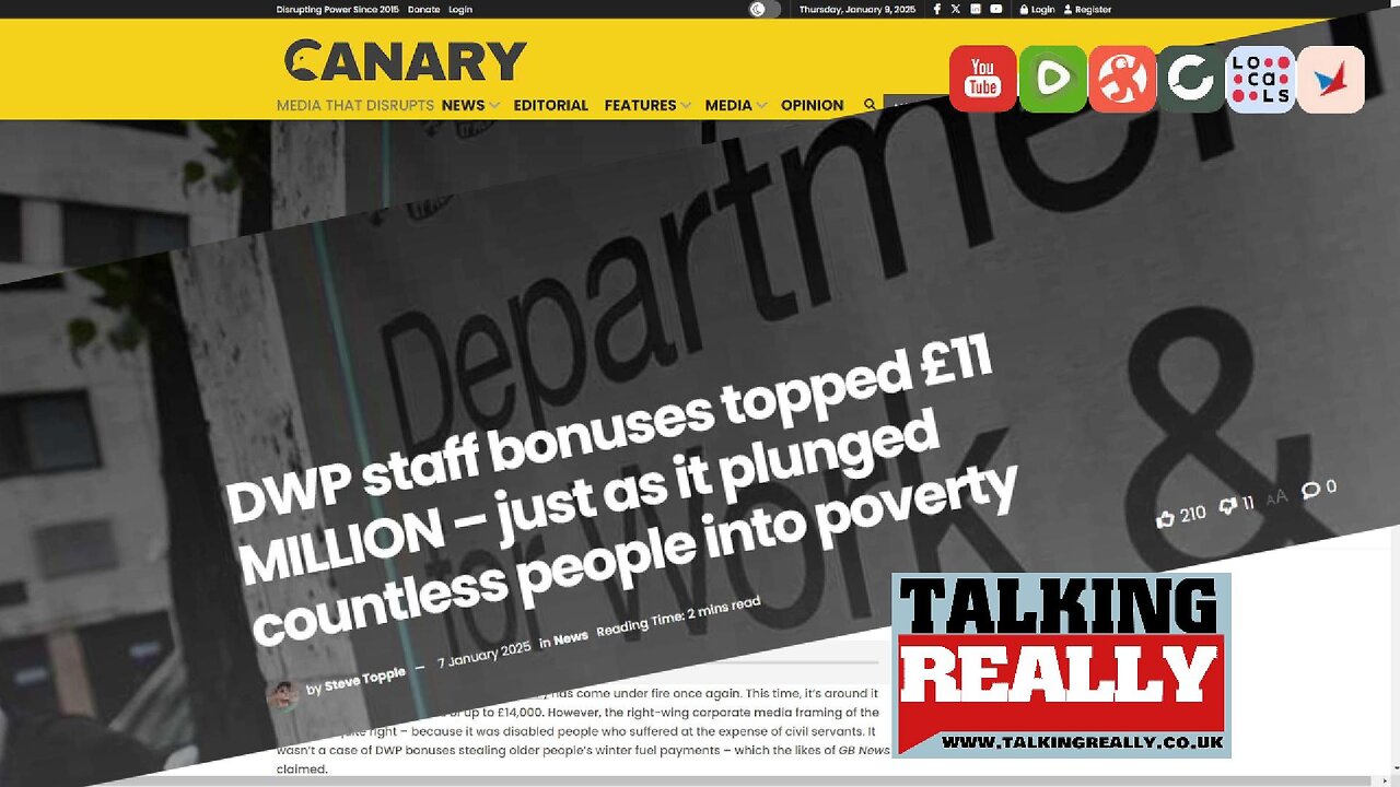 Civil Servants have huge bonuses while elderly have Winter Fuel Payment removed!