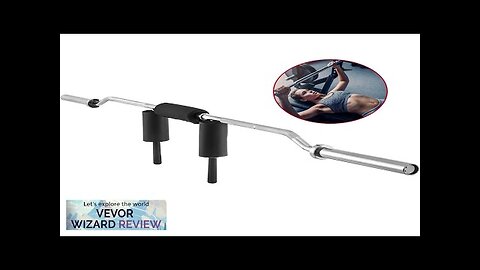 VEVOR Safety Squat Bar Fitness Squat Bar 700lbs Safety Squat Bar Attachment Review