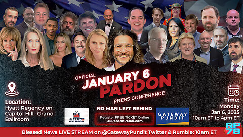 Official January 6 Pardon Press Conference