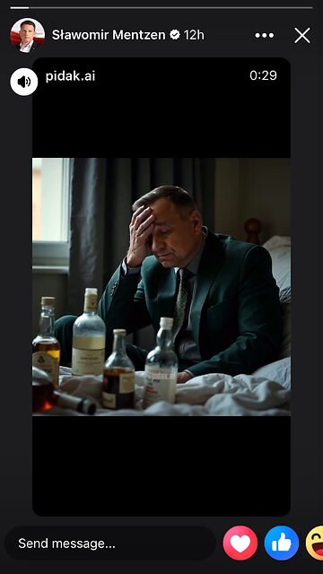 Polish politics AI clip ( Sławomir Menzen )