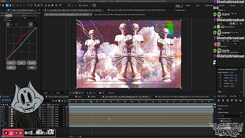 The GhostCat BroadCast | Ai video work flow and chill