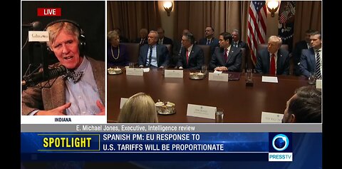 PressTV: E. Michael Jones on Trump's Tariffs Against Europe