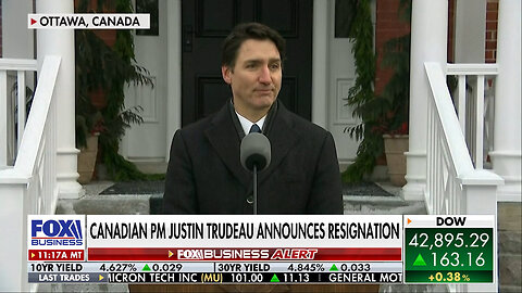 Justin Trudeau Resigns As Canadian Prime Minister