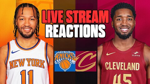 New York Knicks Vs Cleveland Cavaliers INSANE NBA Live Stream Reactions!