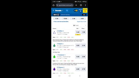 🚀 Darwin Race 1 – Clear-Cut Top Pick & Set to Dominate! 🚀
