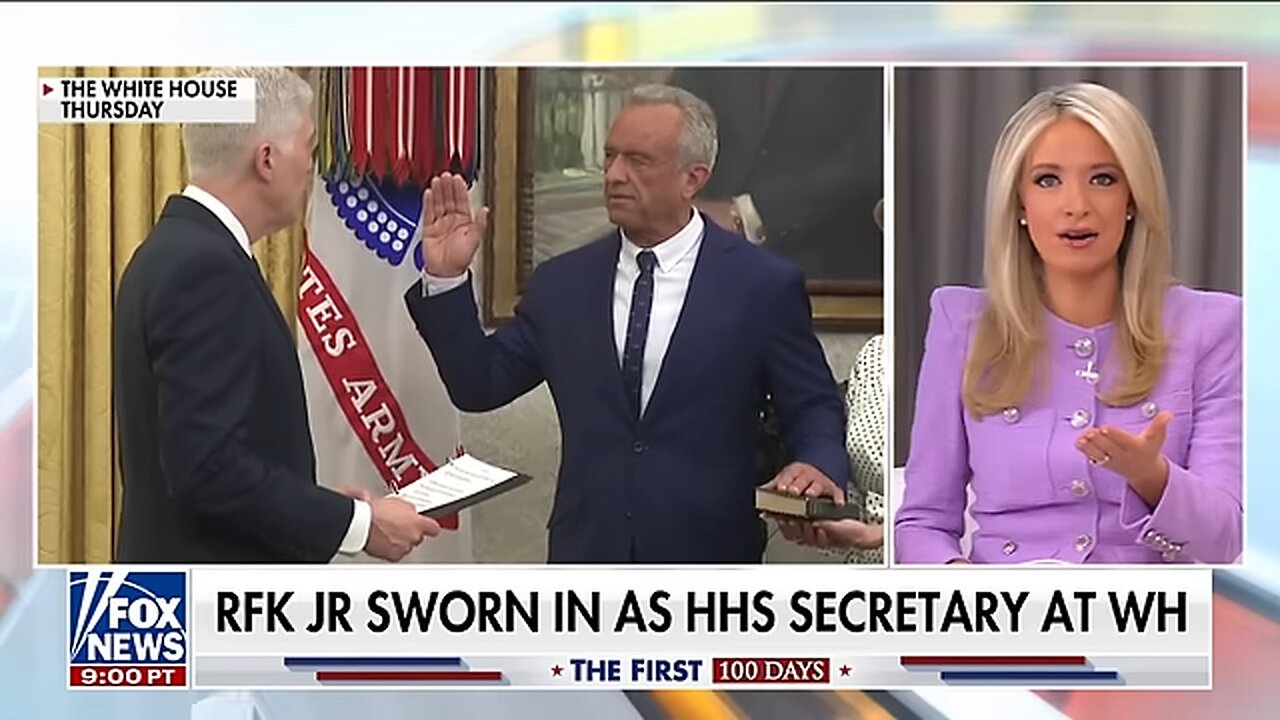 Trump immediately orders 'MAHA Commission' after RFK Jr. sworn in