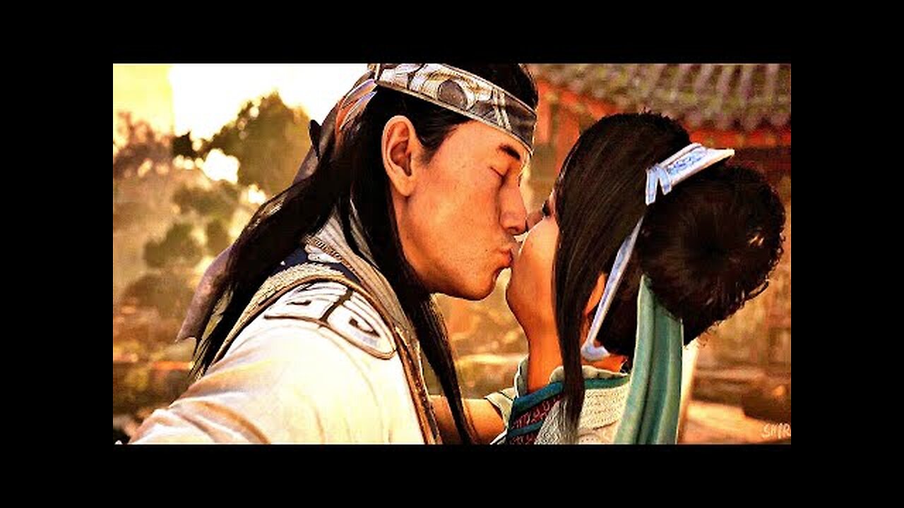 Mortal Kombat 1 - Liu Kang & Kitana Kiss Scene (MK1 2023)