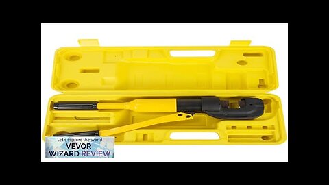 VEVOR Hydraulic Rebar Cutter 1/4" 7/8" / 4 mm 22mmConcrete Review