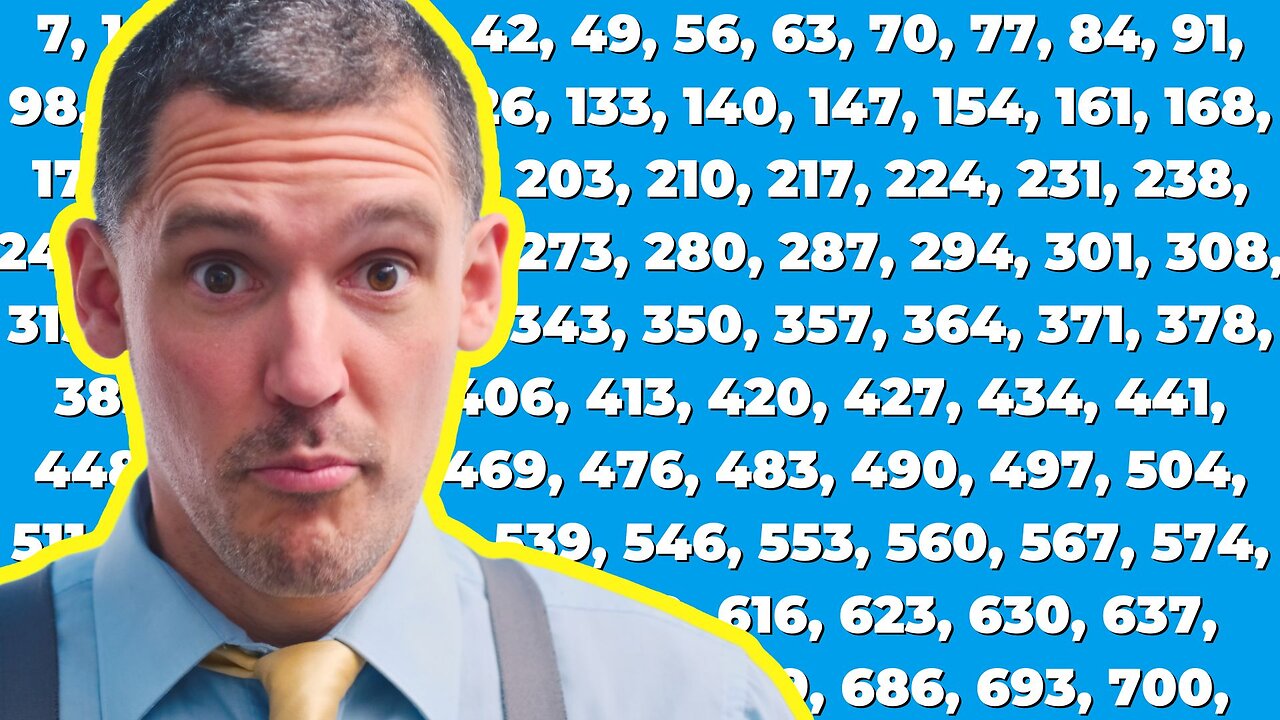 7 Times Table | Skip Counting by Sevens | 3rd Grade Math?