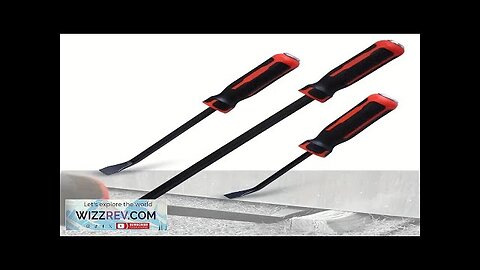 Heavy-Duty CR-V Long Tire Spoon Pry Bar With Non-Slip Handle Caps Perfect Review