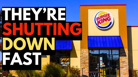 20 Fast Food Chains Shutting Down This Year