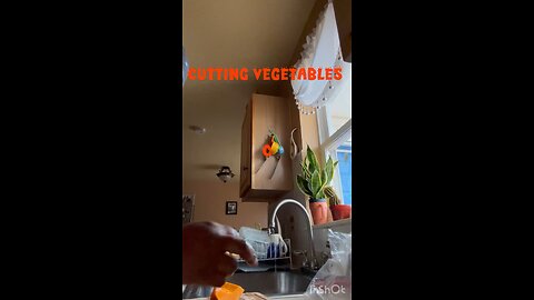 Cutting vegetables