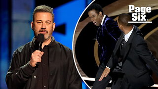 Jimmy Kimmel jokes Will Smith should've slapped 'rodent' Kanye West over Bianca Censori's Grammys 2025 stunt