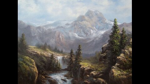 Paint with Kevin Hill - Vast Sunlit Valley