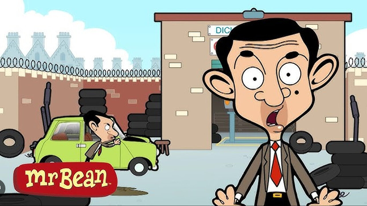 Mr. Bean_s Car Chase Through Town__ - Mr. Bean Animated Season 2 - Funny Clips - Cartoons for Kids