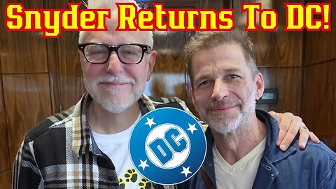 Zack Snyder Returns To DC! Fans Freakout After James Gunn's Secret Meetings Revealed! | Snyderverse