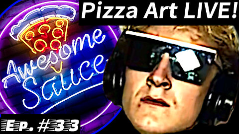 Awesome Sauce PIZZA ART LIVE Ep. #33: CatDawg!