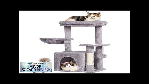 VEVOR Cat Tree 31.4" Cat Tower with Cat Condo Sisal Scratching Post Review