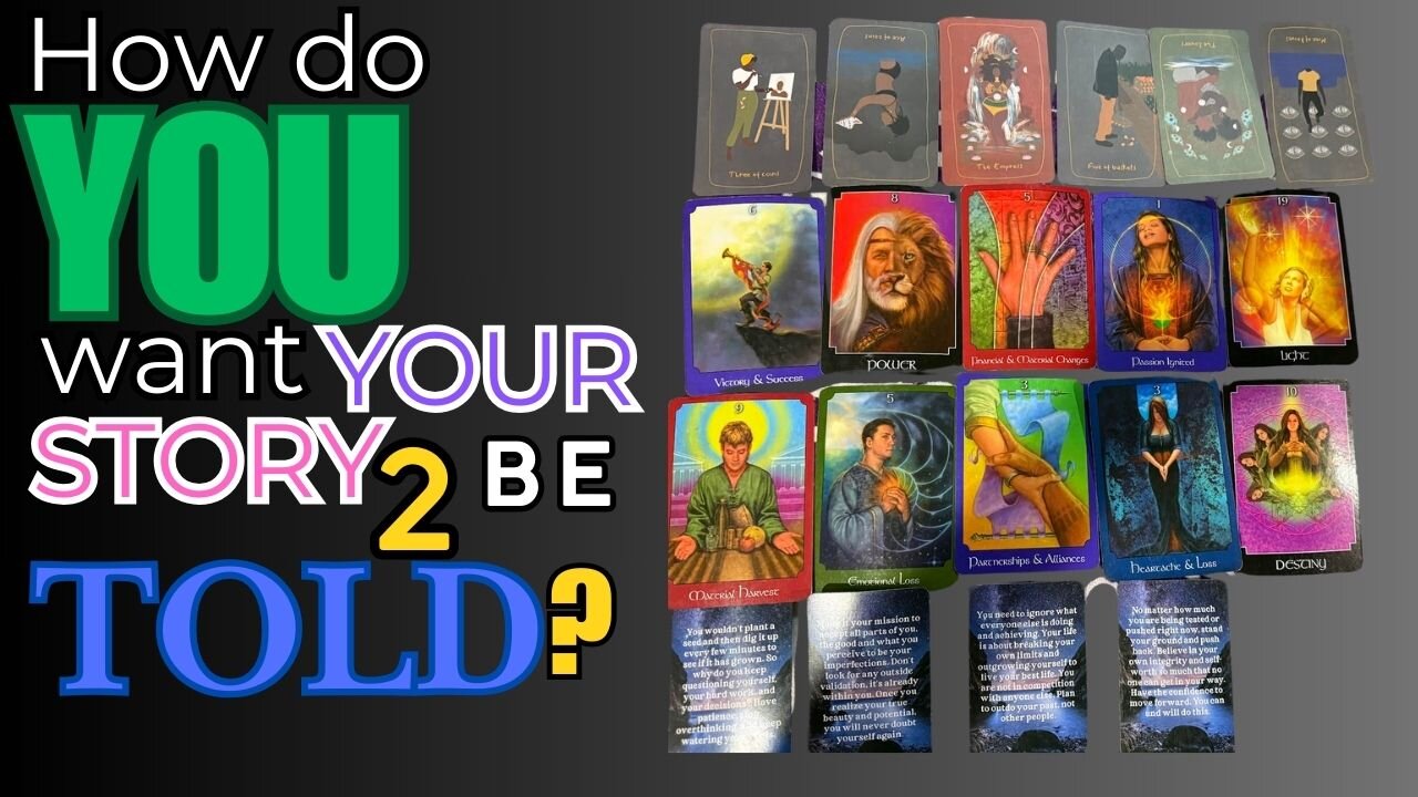 DIG & Tarot | How do YOU want YOUR Story to be Told? -This Message isn't for Everyone