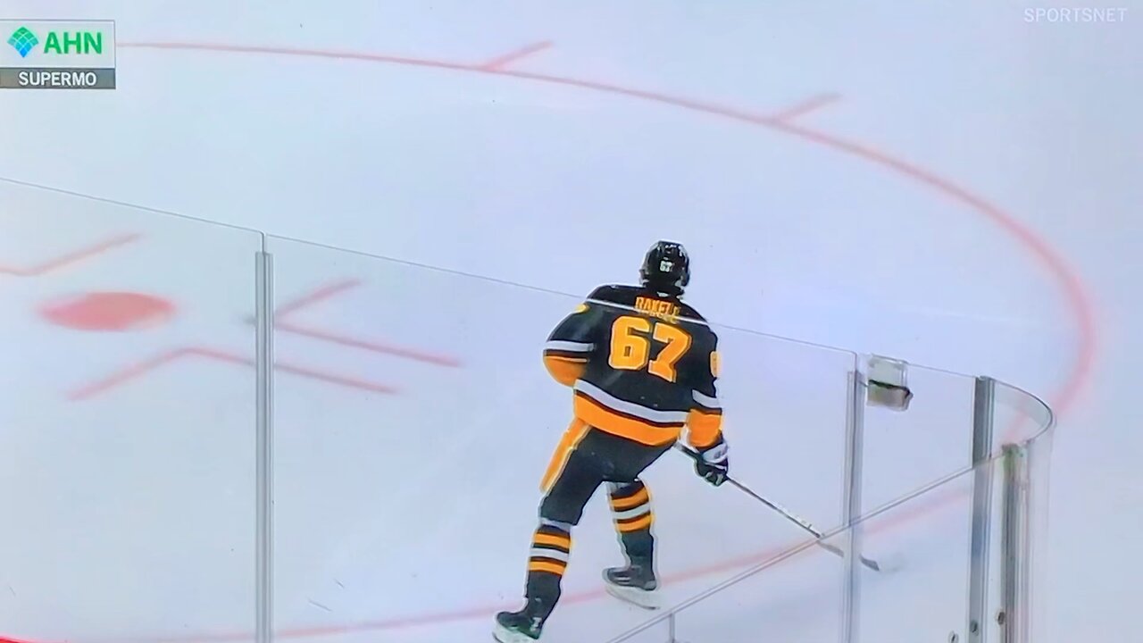 Penguins RW #76 Rickard Rakell 🥅(19)🏒Snap-Shot Goal