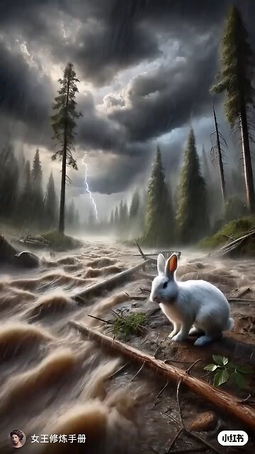 "A Brave Rabbit’s Rescue: Saving Drowning Friends and Fellow Animals"