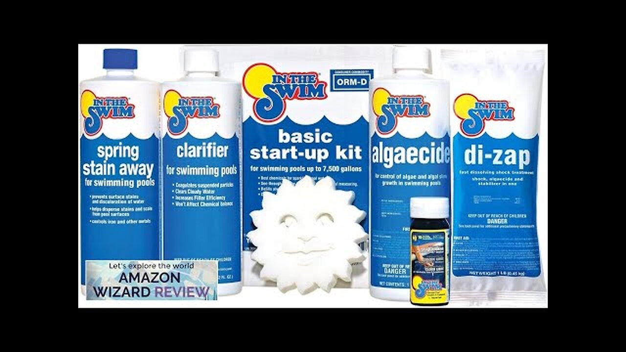 In The Swim Pool Basic Opening Chemical Start Up Kit Above Review