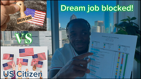 Air Force Job Selection: US.Citizen Vs Green card Holders. The Shocking Truth About GC Limitations!