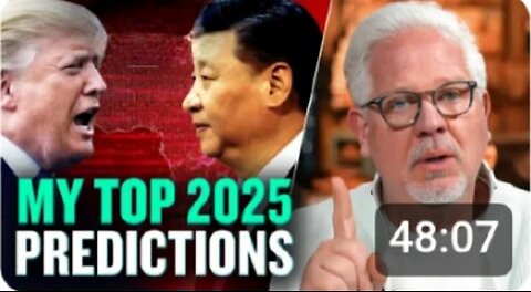 Glenn's 10 Most INSANE 2025 Predictions- AI Takeover, China War & Diddy Down