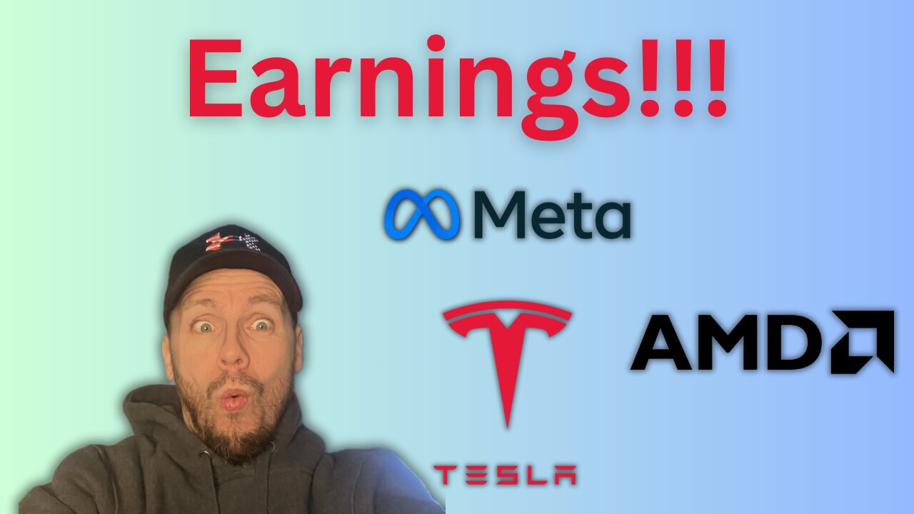 Tesla, Meta and AMD Report Earnings - Big Day