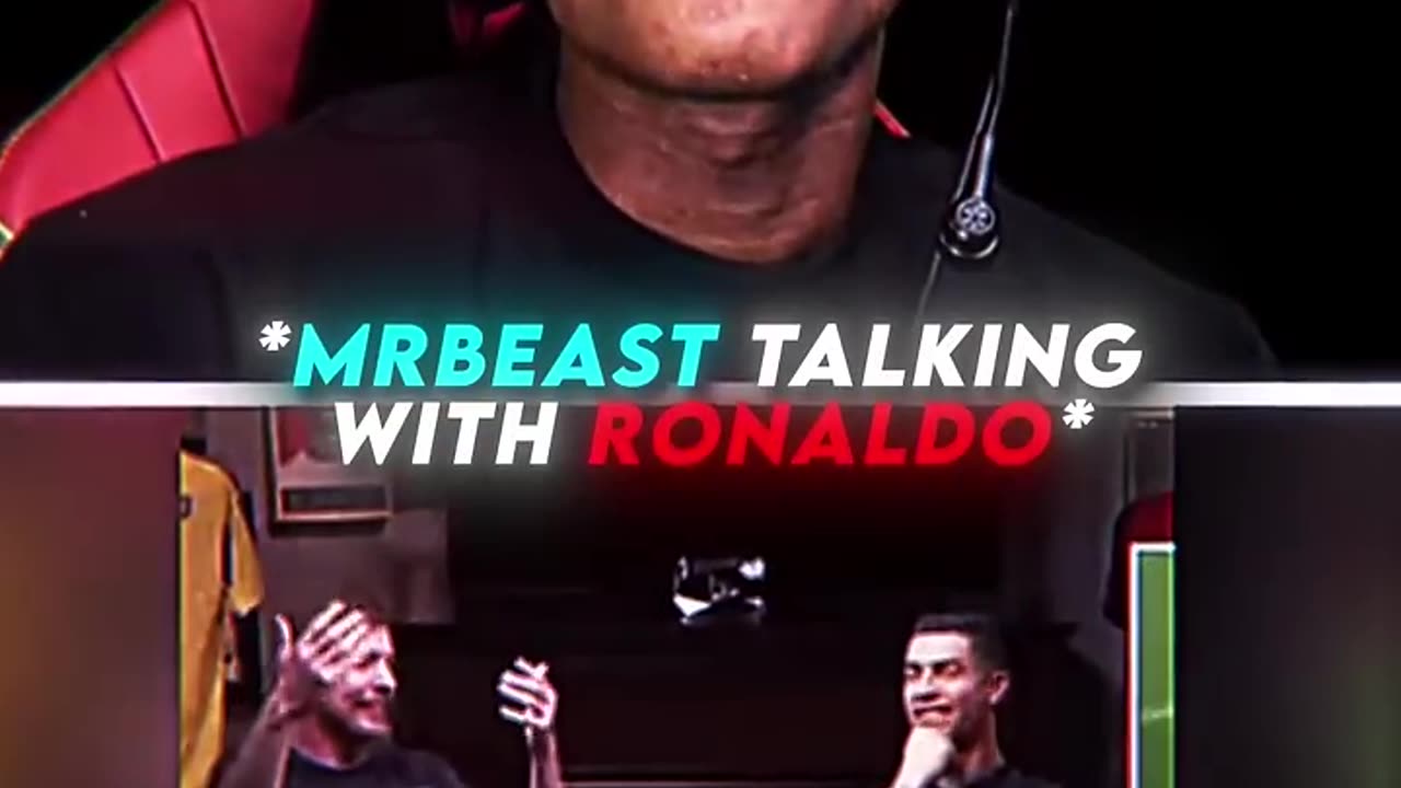 ISHOWSPEED REACTS MRBEAST KISSING RONALDO VIDEO💀