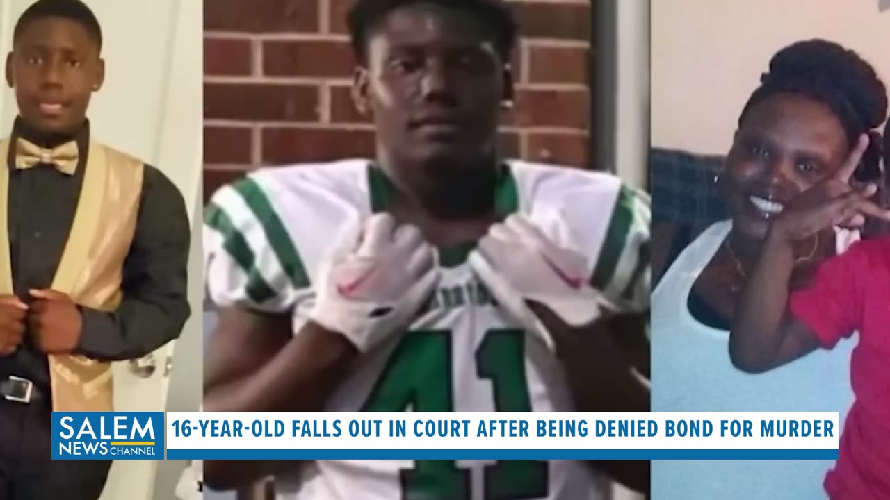 16-Year-Old Falls Out In Court After Being Denied Bond For Murder