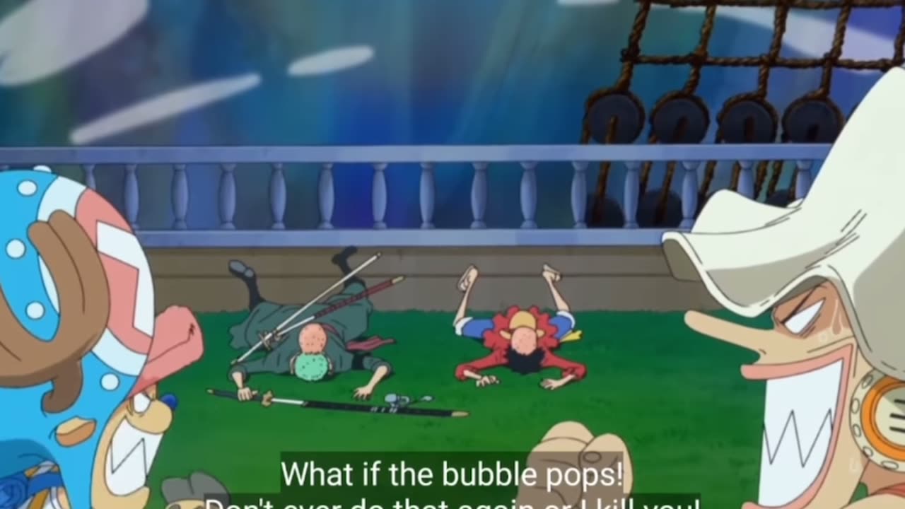 Who need enemy when your captain is Luffy 🤣
