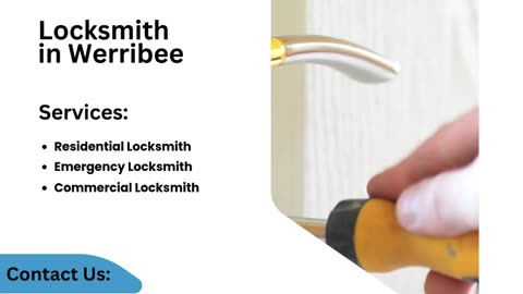 Trusted Locksmith in Werribee: Professional Security Services for Homes and Businesses