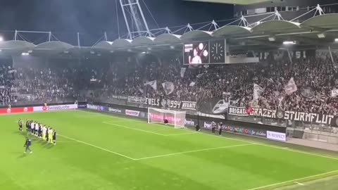 Sturm Graz vs Lazio after the match (UEFA Europa League)