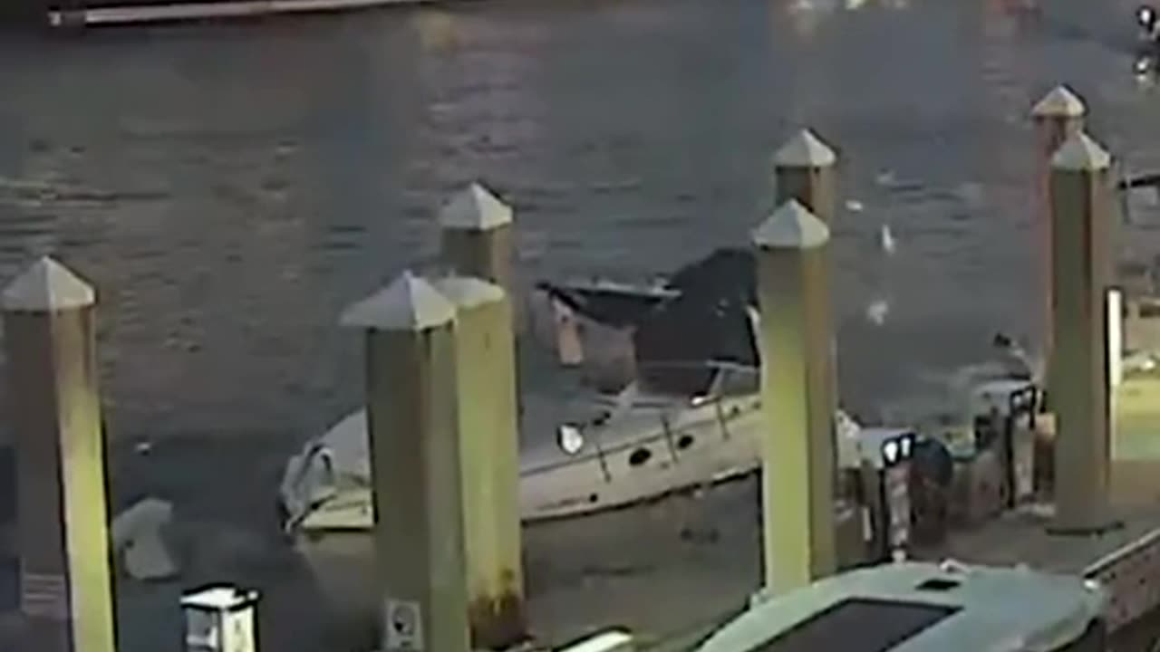 Boat Explosion in Florida