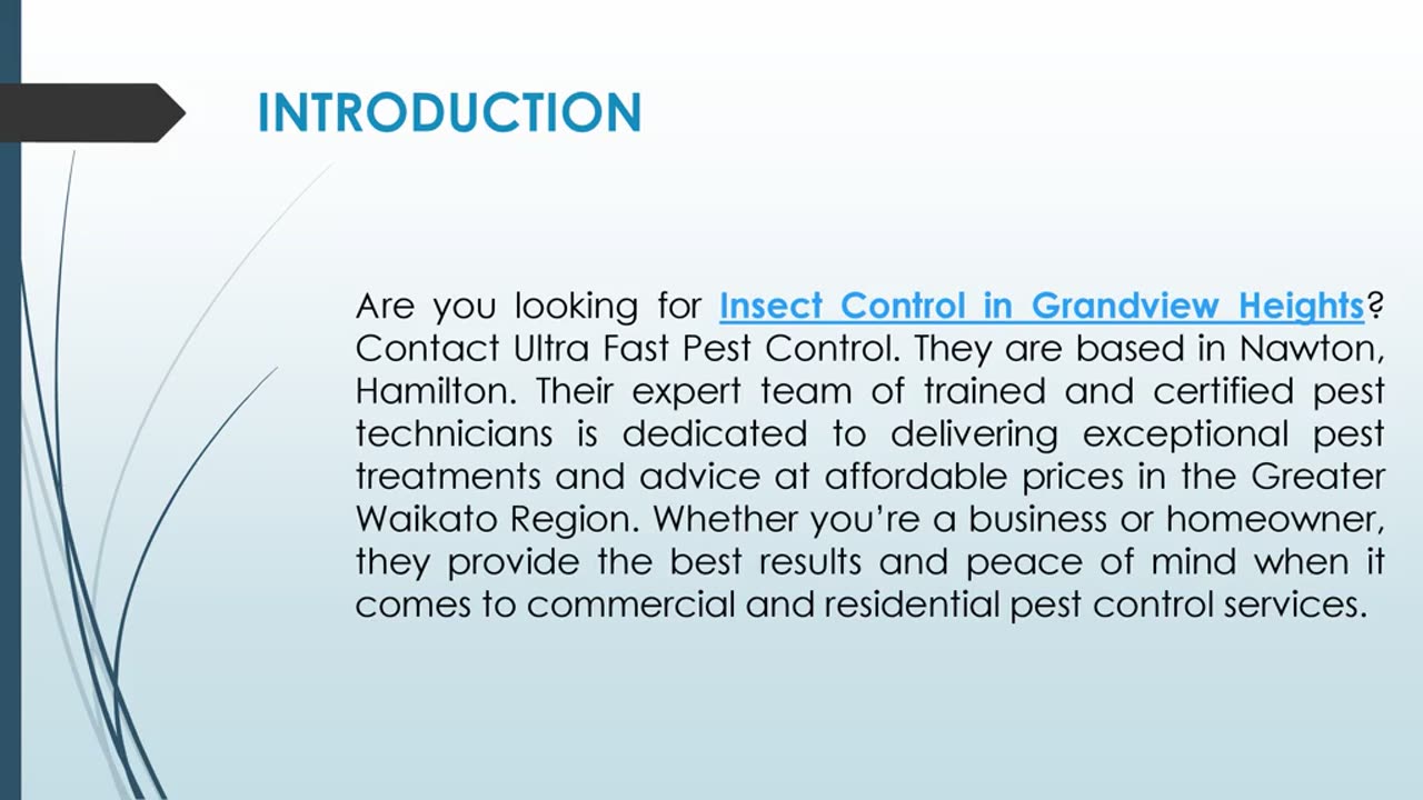 Are you looking for Borer Control in Grandview Heights?