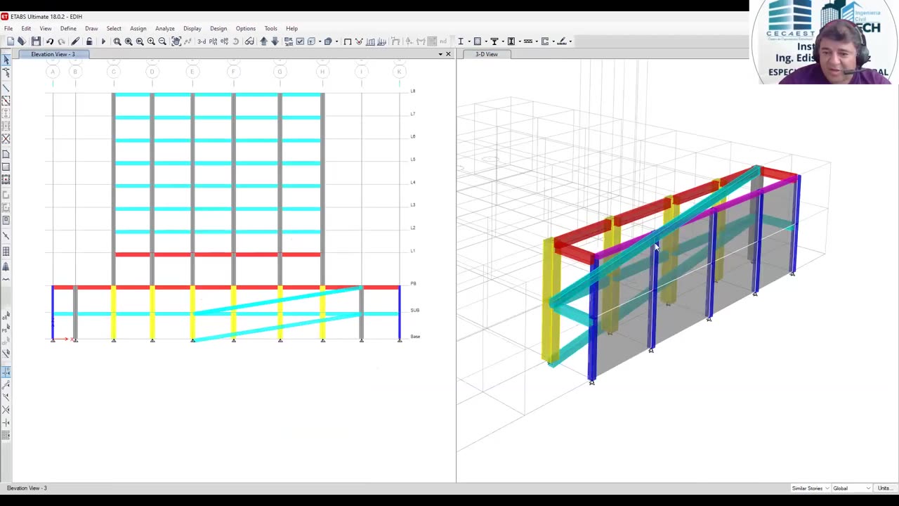 VIDEO 10. EDIFICIO HORMIGON MODELADO PARTE 3