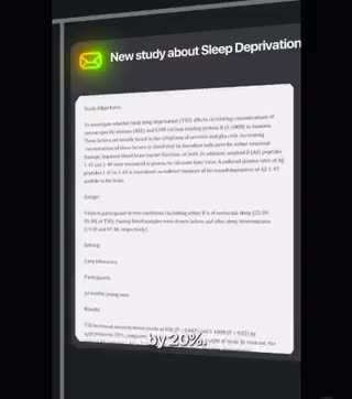 🚨SLEEP DEPRIVATION DAMAGES YOUR BRAIN—LITERALLY