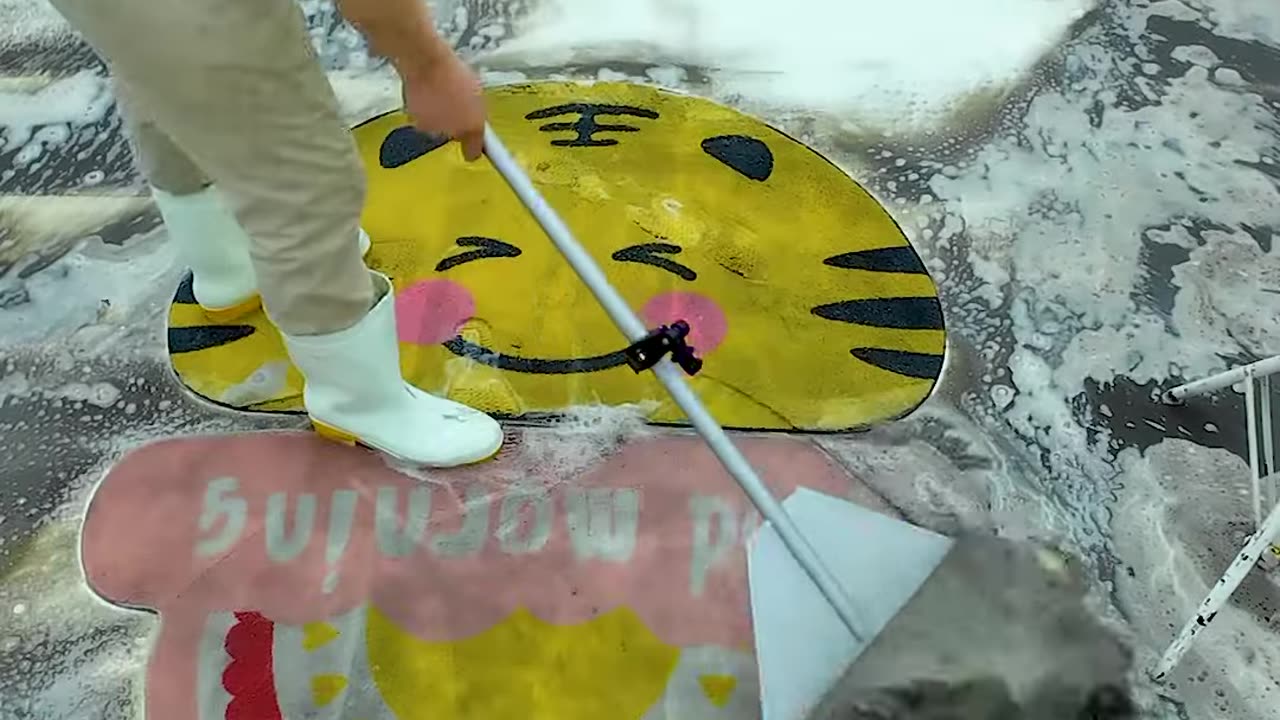 One Magical Minute Save The Carpet From A Dirty Puddle - Satisfying Video #shorts