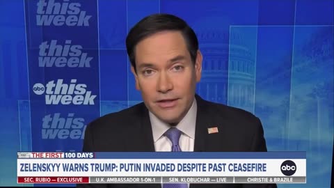 RUBIO: No one here is claiming Vladamir Putin is going to get the Nobel Peace Prize