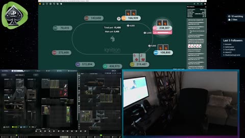 Daily Live Tournament Poker 2/20/25 Stream Night Crew