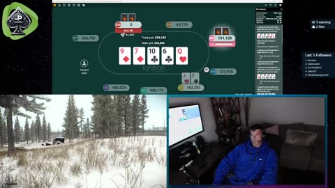 Daily Live Tournament Poker 2/20/25 Stream Night Crew