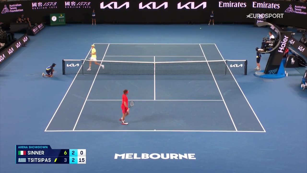 Jannik Sinner vs Stefanos Tsitsipas