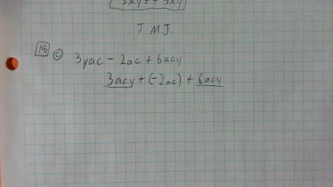 Saxon Algebra 1 Lesson 18 (c)