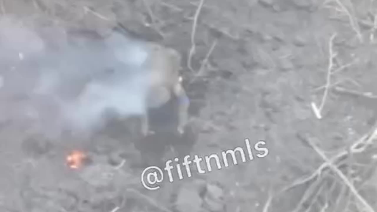 Warning! Russians Set Fire to a Fully Occupied Ukrainian Stronghold