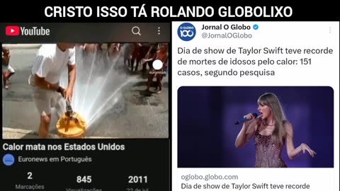 DESDE NOS TEMPOS DE CRISTO O CLIMA SEMPRE FOI O MESMO, A GLOBOLIXO ATACA O CLIMA POSTANDO BIZARRICES 🖕😁